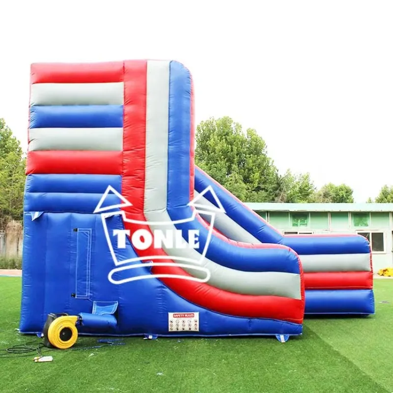 GlowMartNinja Warrior Karnevalsspiele aufblasbare Rutsche zu verkaufen