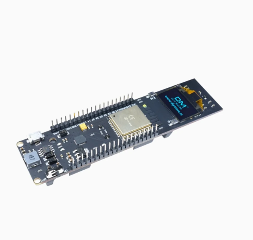 

WEMOS ESP32 WIFI Wireless Bluetooth Module Equipped with 18650 battery holder and 0.96-inch OLED development board