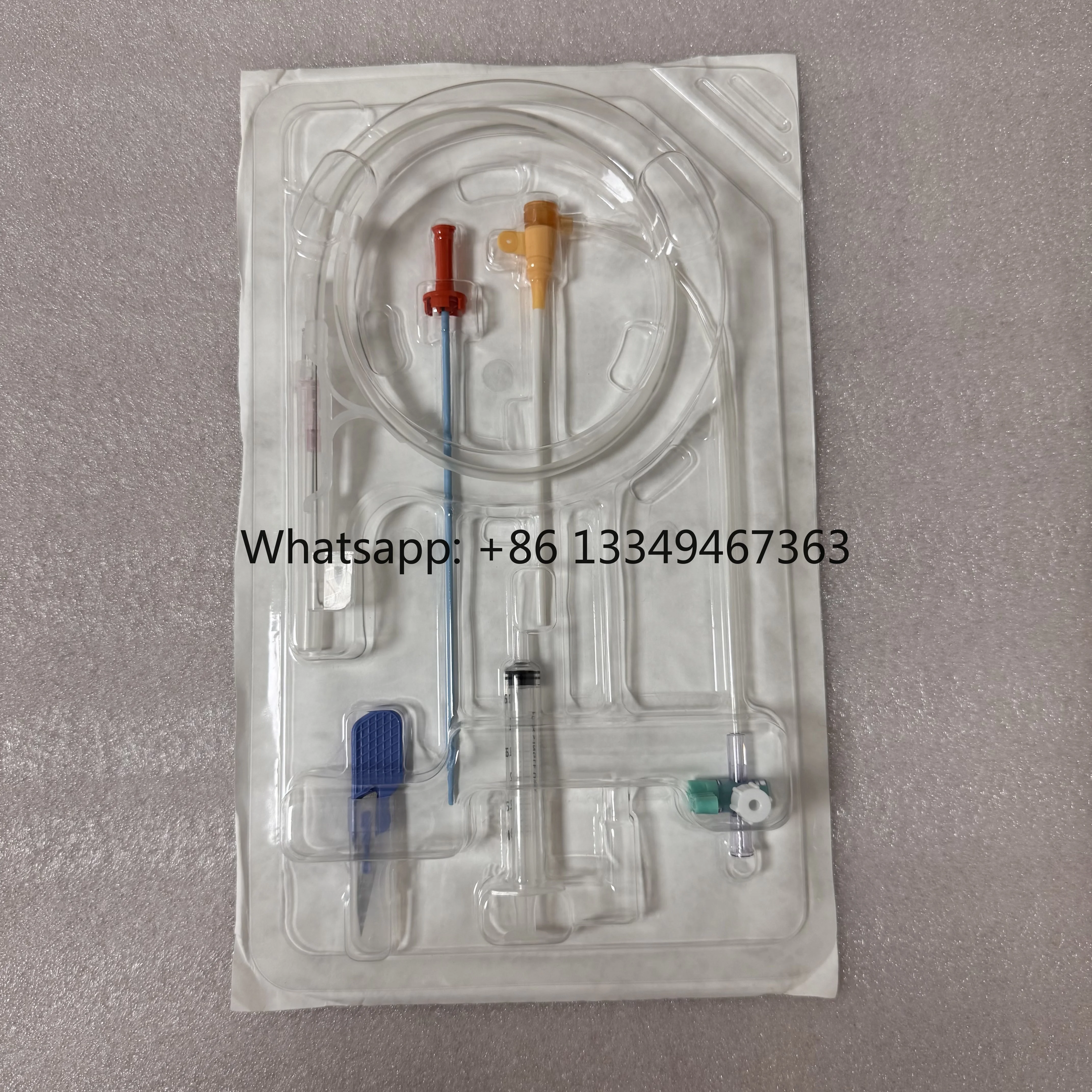 Disposable Angiography Vascular  Sheath Kit Vet Vascular Access Sheath Set