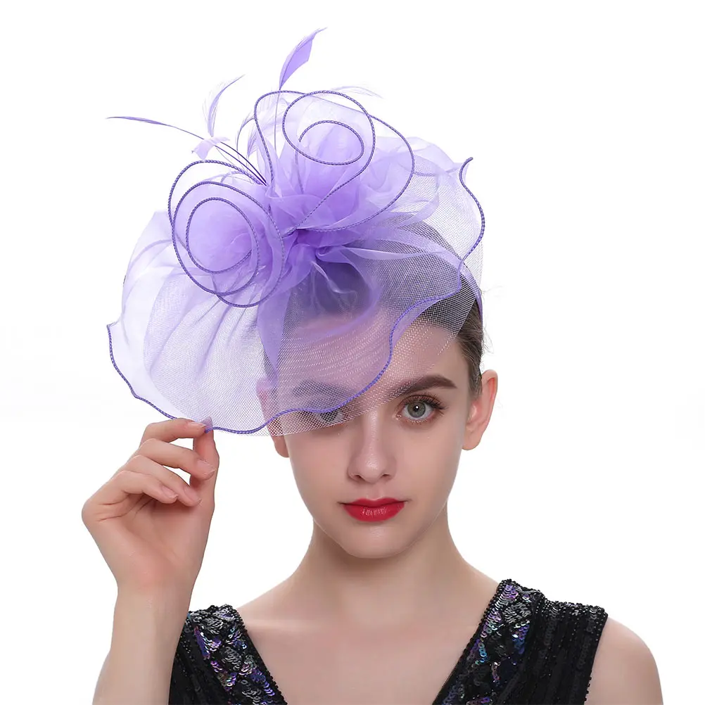 

Elegant Hair Clip Black Scrunchies Clasp Bride Wedding Party Headwear Accessories Headdress Hair B