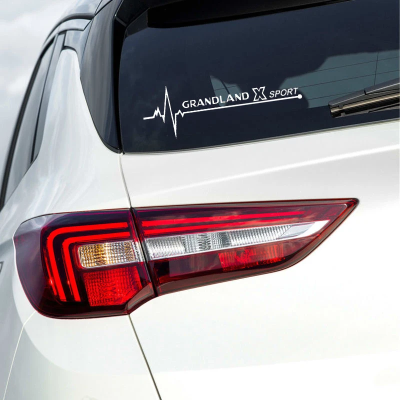 2 Pcs Vinyl Car Sticker Car Decal Styling For Opel Grandland X