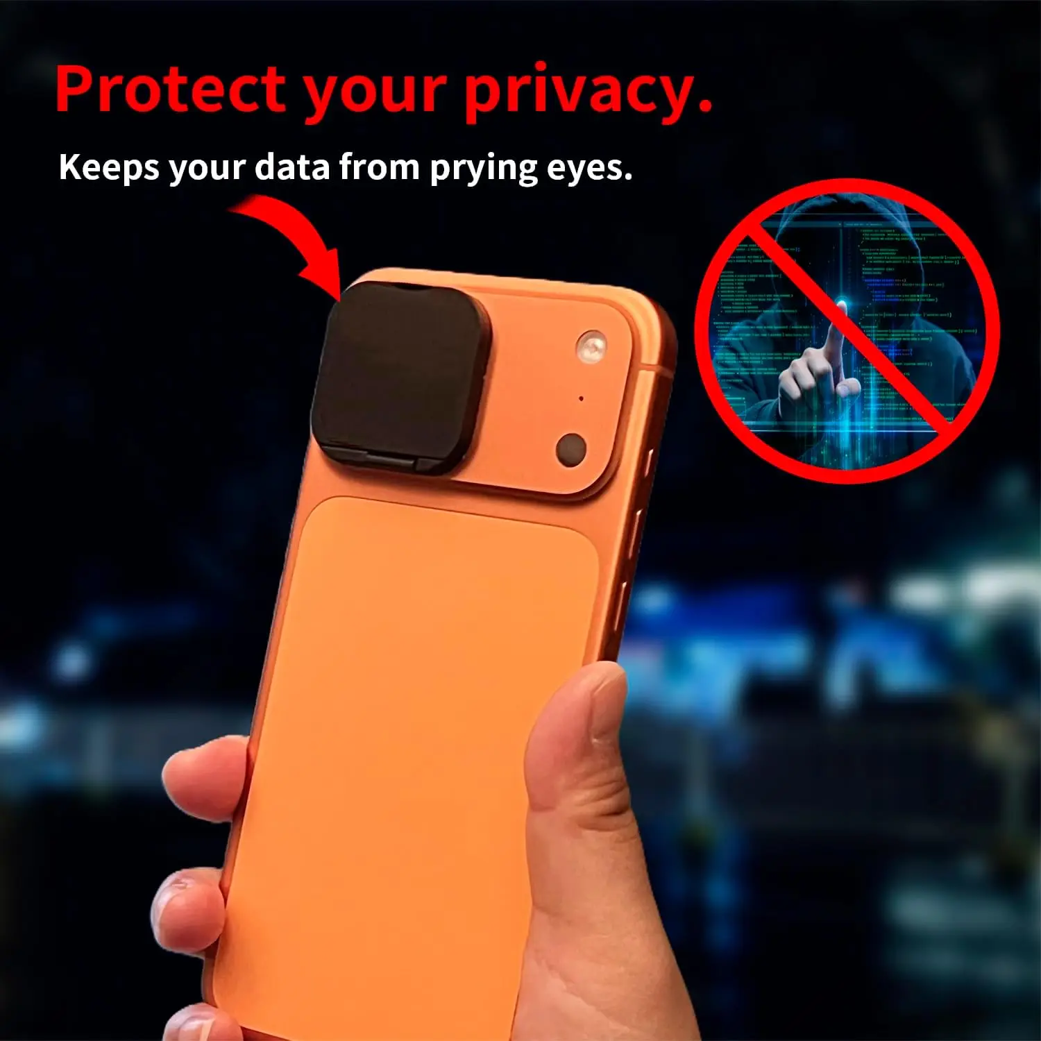 Phone Camera Lens Cover Privacy & Security Protector with Strong Adhesive for IPhone 17 Pro 17 ProMax Back Camera Protective Cap view 5