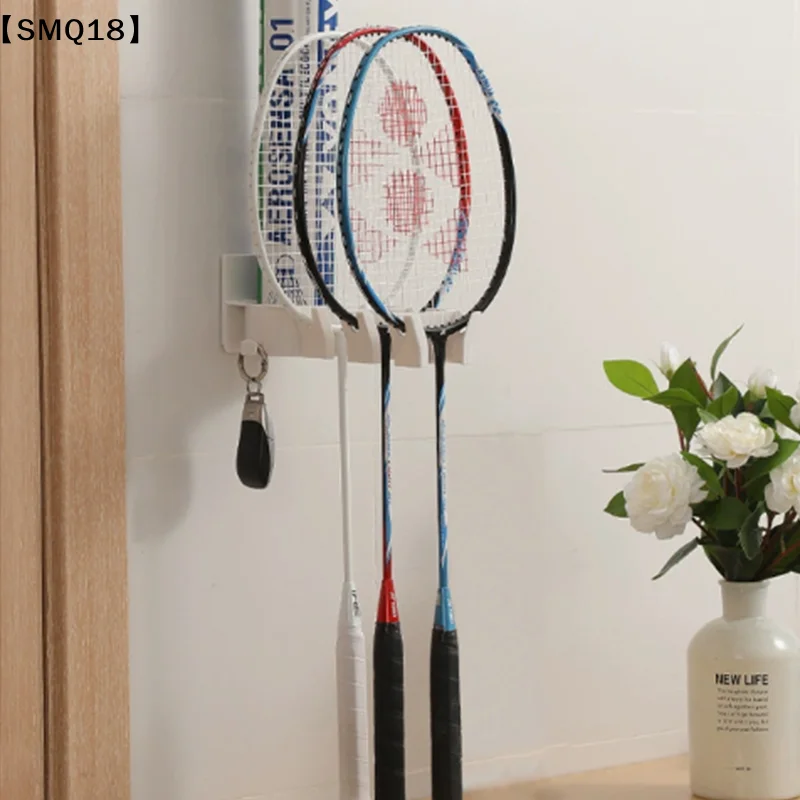 Badminton Video - Soporte para raqueta de bádminton montado