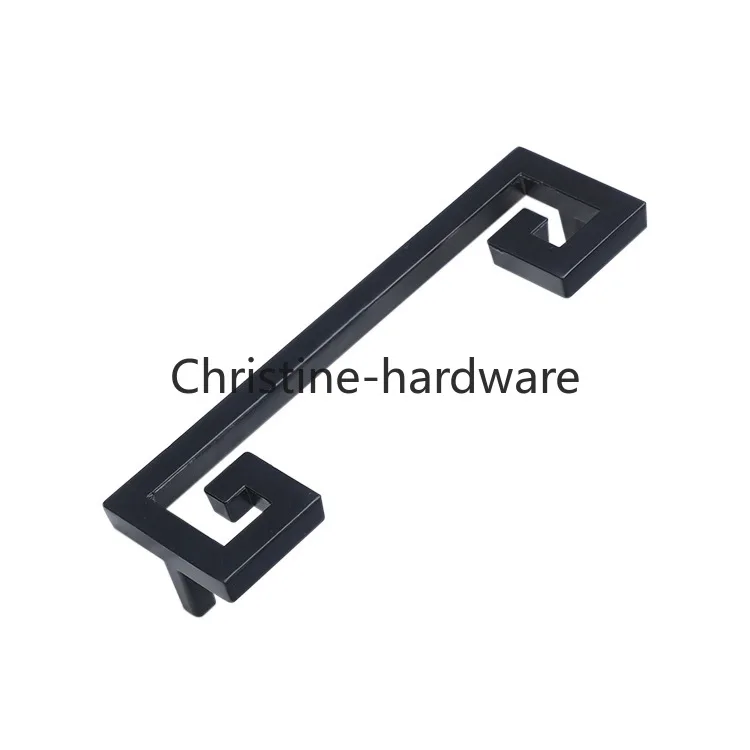 Modern simple zinc alloy handle, new Chinese furniture hardware cabinet drawer wardrobe door handle