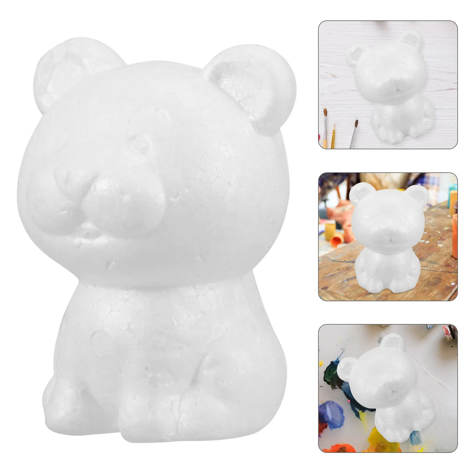 

Набор из 5 пенопластовых заготовок в форме тигра для творчества, DIY-поделок, детского рисования, украшения для вечеринок, материалы для рукоделия