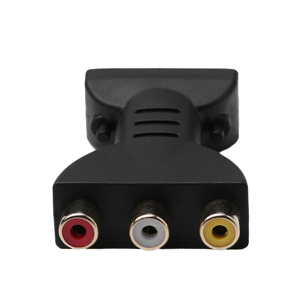 1Pcs to Av Converter Portable Av Adapter for Hdtv Dvd Projector Video Output Multi-Function Cable Adapter