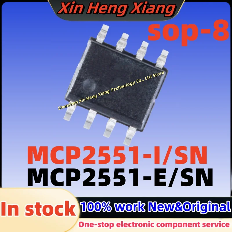 

(5pcs)MCP2551 MCP2551-I/SN MCP2551-E/SN MCP2551E sop-8