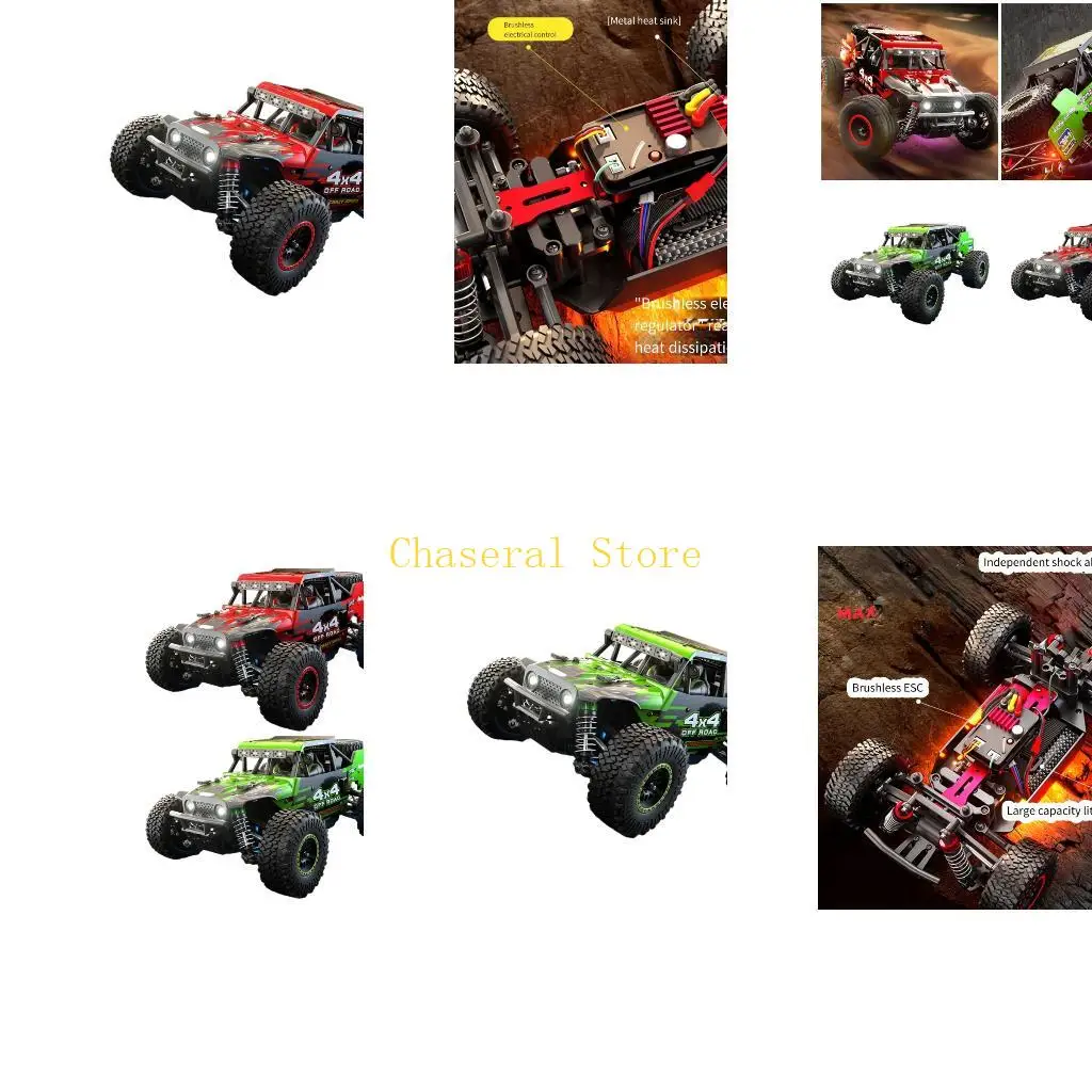 

E7CE LED Headlamp Truck Car Toy for Adult Kids Remote Control Offroad Car Outdoor Competitive Game Model Vehicle Toy