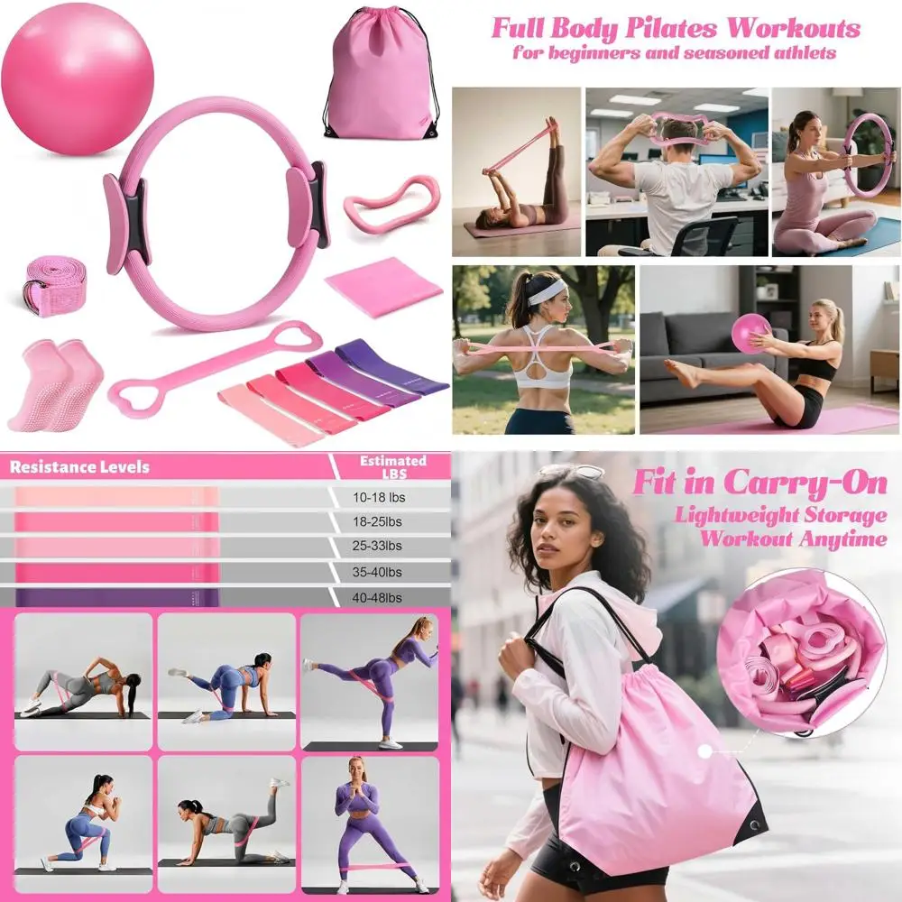 kit-essentials-anello-pilates-per-donna-kit-pilates-home-con-palline-pilates-da-98-fasce-di-resistenza-calzini-yoga-cerchio-magico-carr