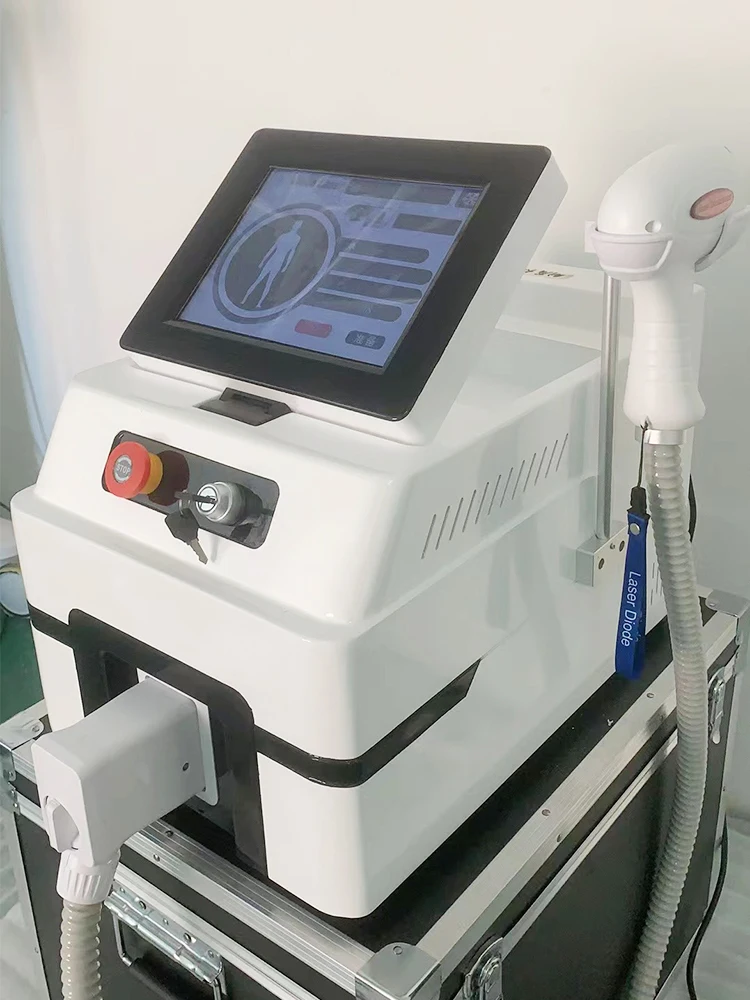 New Version Professional 808 diode laser hair removal 808nm 755nm 1064nm 3 wavelength laser permanent hair removal Machine