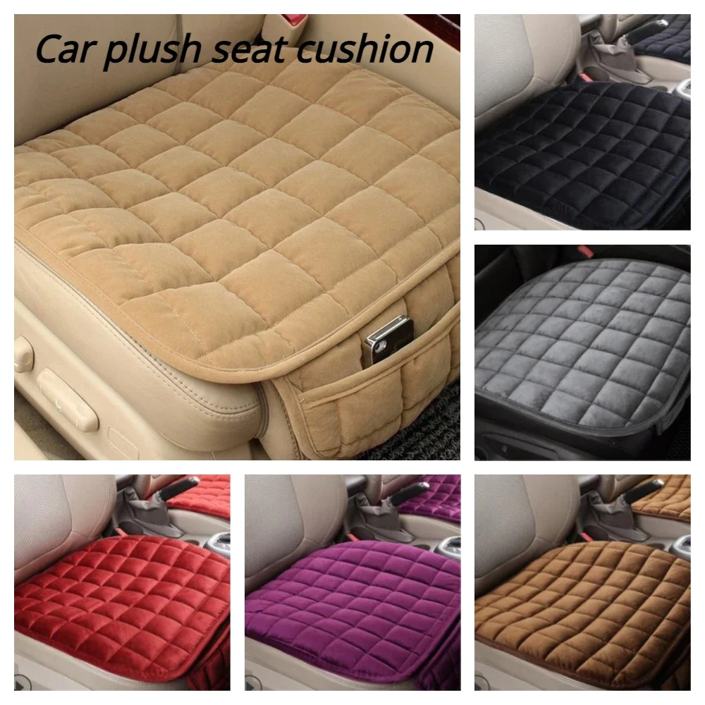 Universal Winter Warme Auto Sitz Abdeckung Kissen Anti-slip Vorderen Stuhl Sitz Atmungsaktive Pad Auto Sitz Schutz Abdeckungen für autos