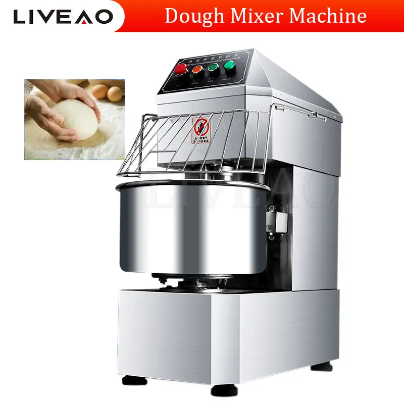 Stainless Steel Cream Mixing Beating Machine Dessert Shop Dough Mixer Knead Machine