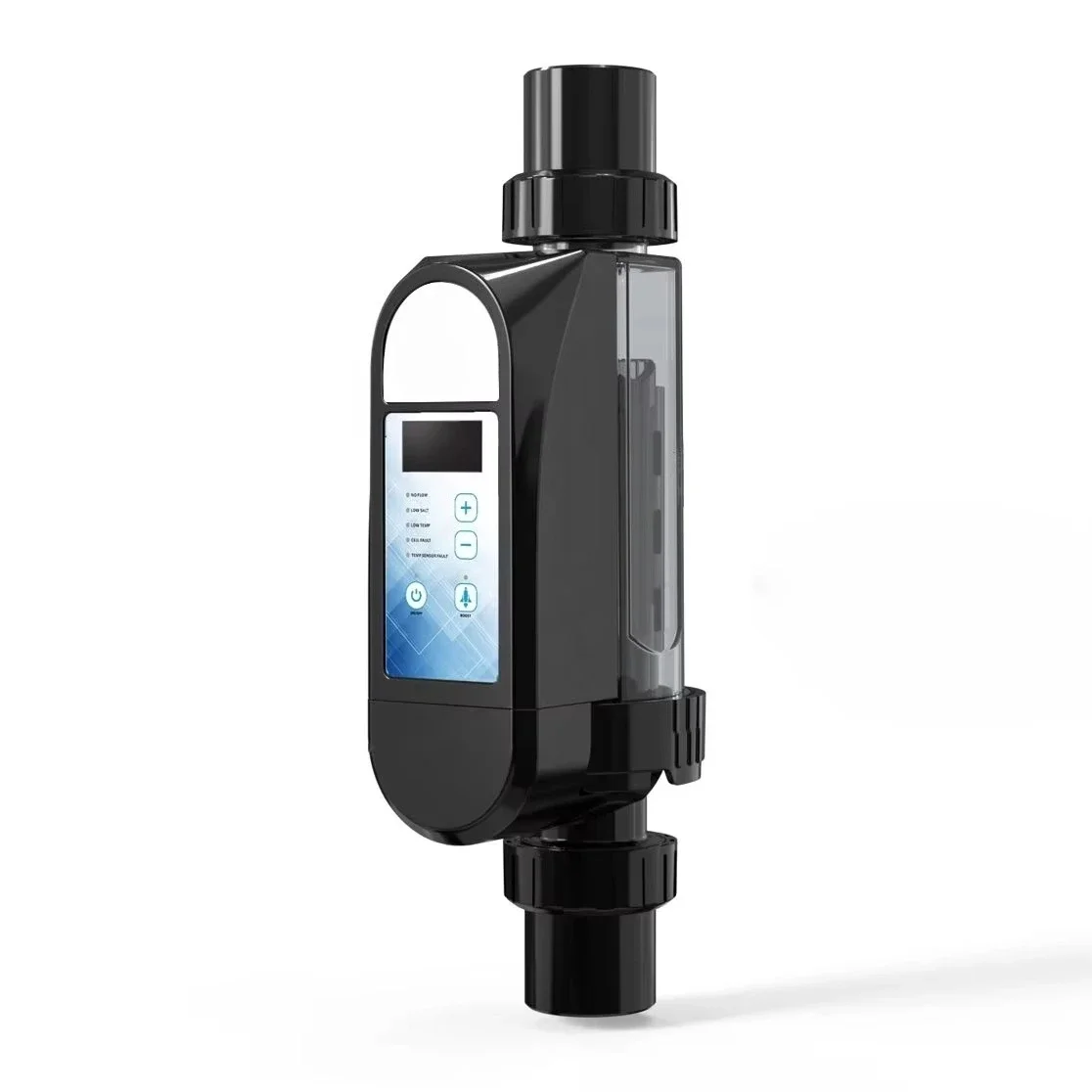 Palicy EC Pro Smart Mobile APP Controlled Pool Salt Chlorinator 4-20g Chlorine Management Black