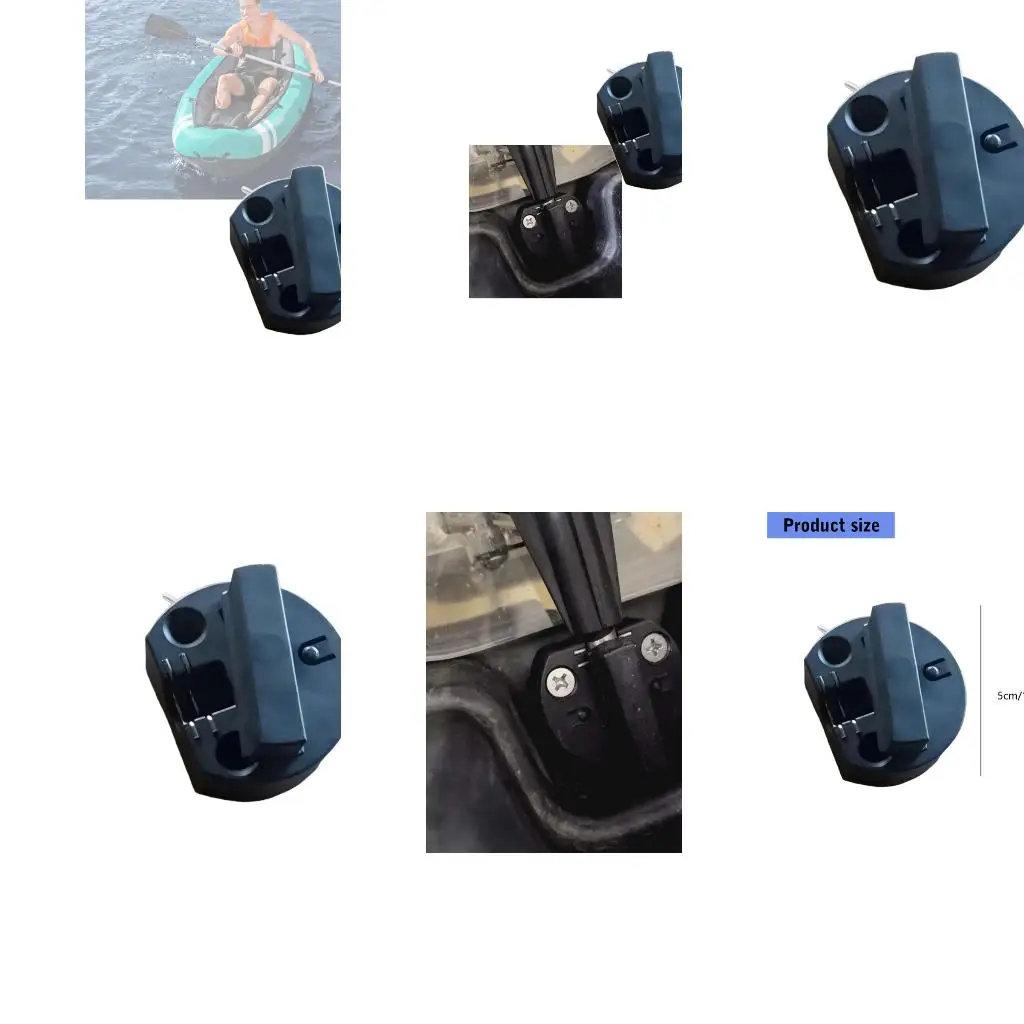 Reinforced Nylon Foot Brace Replacement Part with Molded Support Kayak Footrest Support Component for Repair and Paddling Use