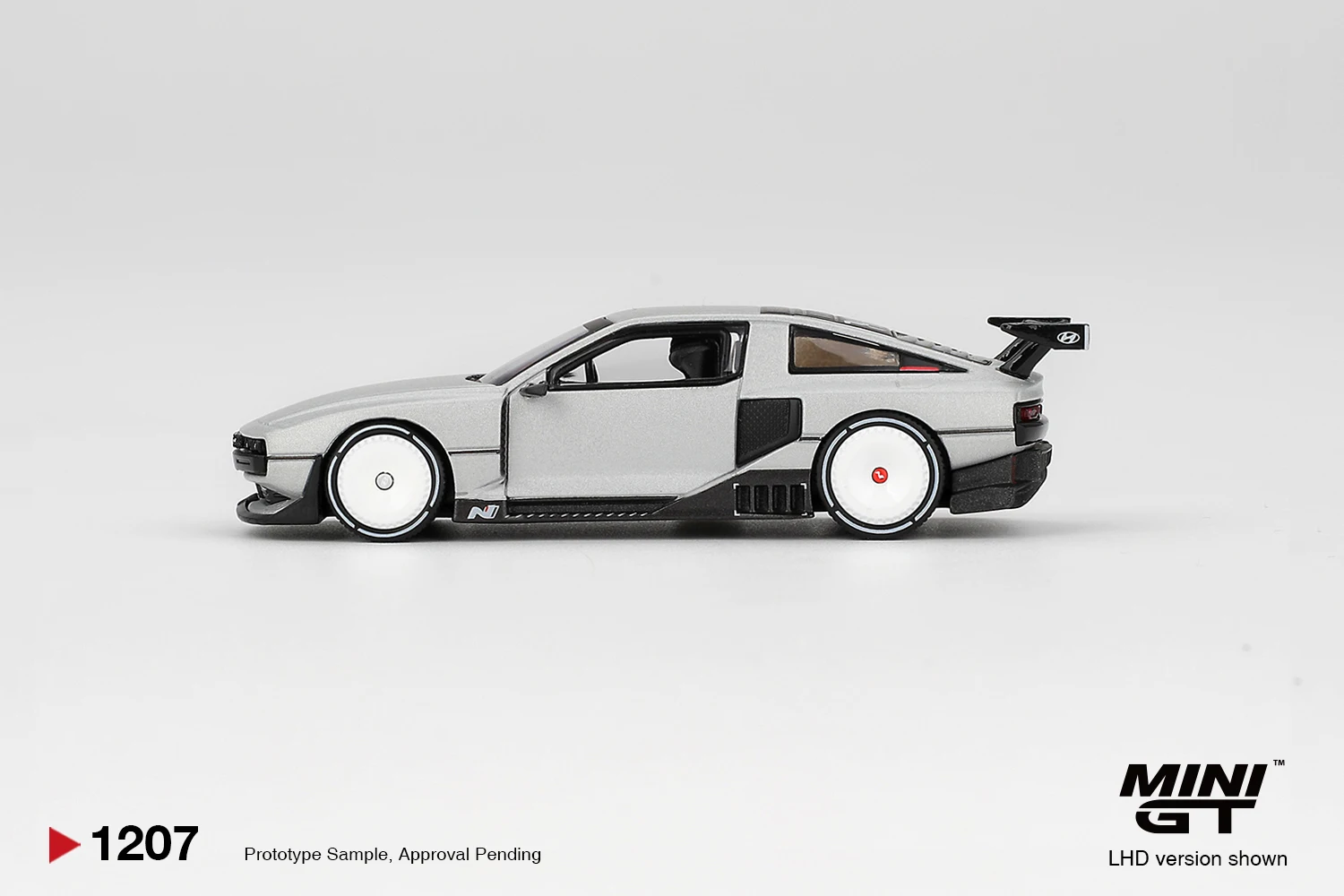 MINIGT 1/64 Hyundai Concept N Vision 74 (VP2) Exklusiv MGT01207-CH Autos Legierung Druckguss Metallmodell Kinderspielzeug Jungen – Detail 3