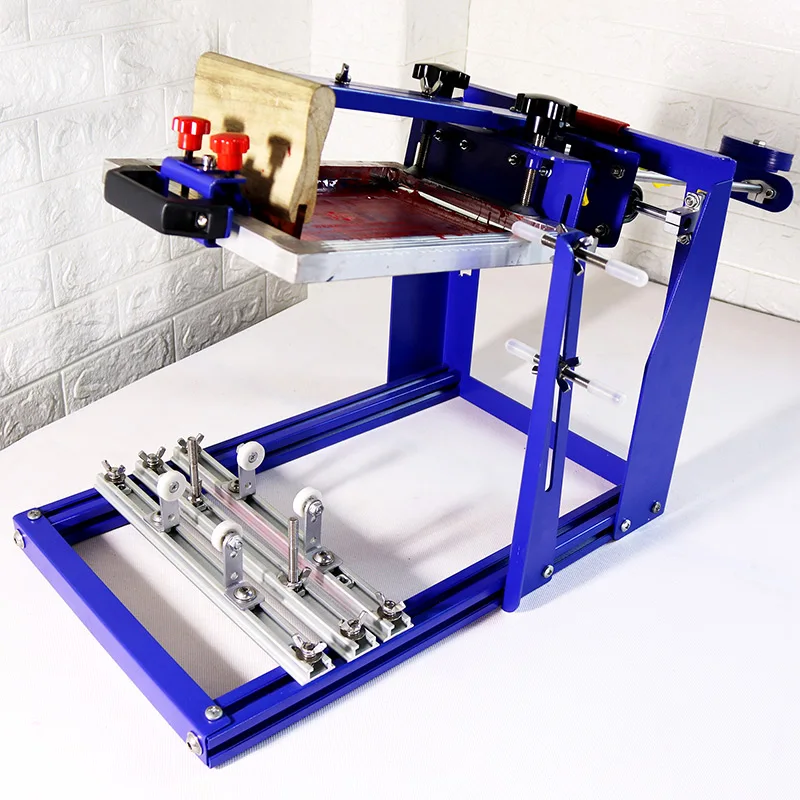 2025 new Curved Screen Printing Machine Press Silk Screen Printing Machine screen printing station