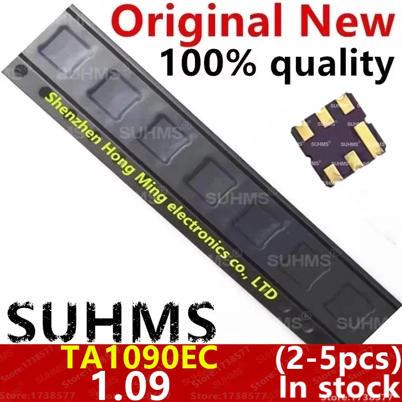 (2-5piece)100% New 1.09 TA1090EC TA1090 1090mhz SMD 3.8X3.8mm