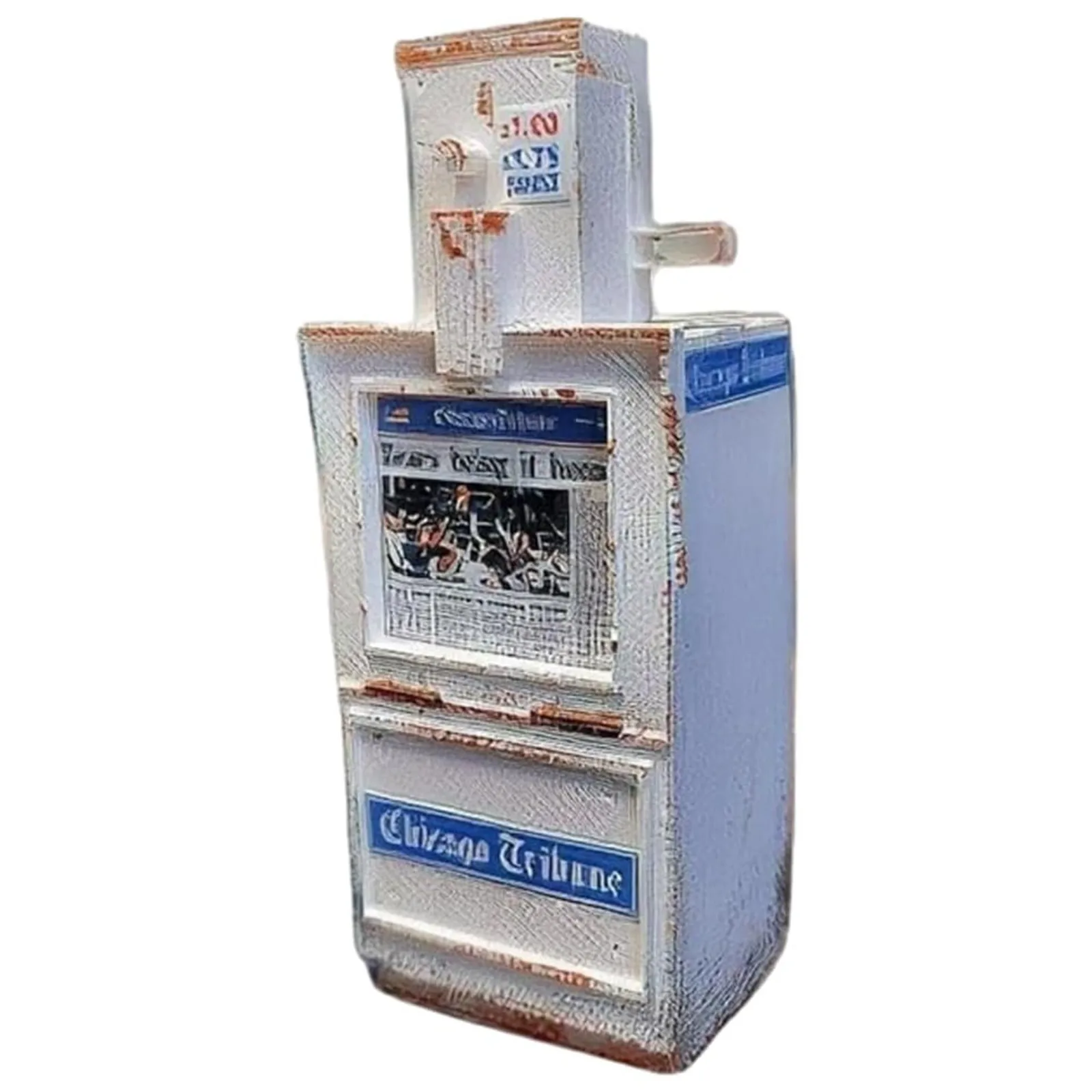 هاتف أمريكي مصغر مصنوع يدويًا بمقياس 1:12 للهاتف العام لعبة معدنية صغيرة صندوق بريد صغير نموذج ديكور مكتب منزلي