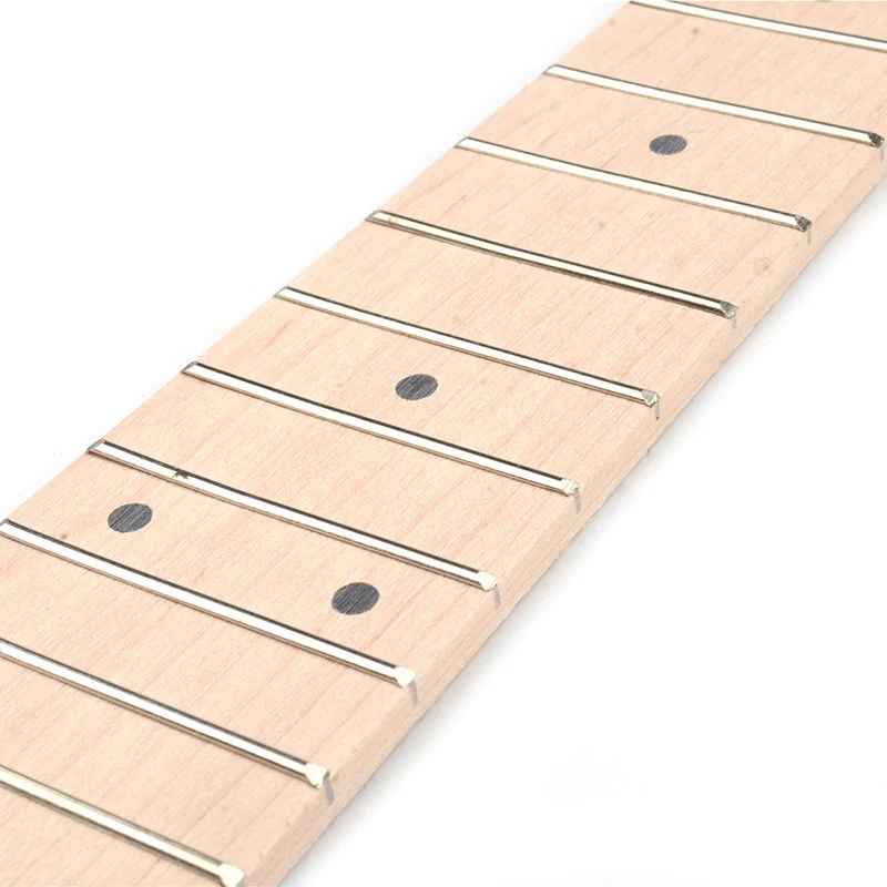 Maple Fretboard Rosewood Ukulele Fingerboard for 26 Inch Tenor Ukulele with 3mm Dot 18 Fret Fretboard UK Parts