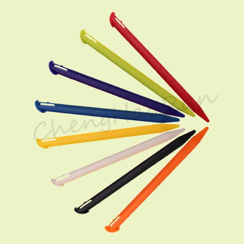 새로운 3DS XL LL 스타일러스 플라스틱 터치 펜 컴팩트 스타일러스 스크린 스타일러스 펜 새로운 3DS LL/XL 용 8 가지 색상