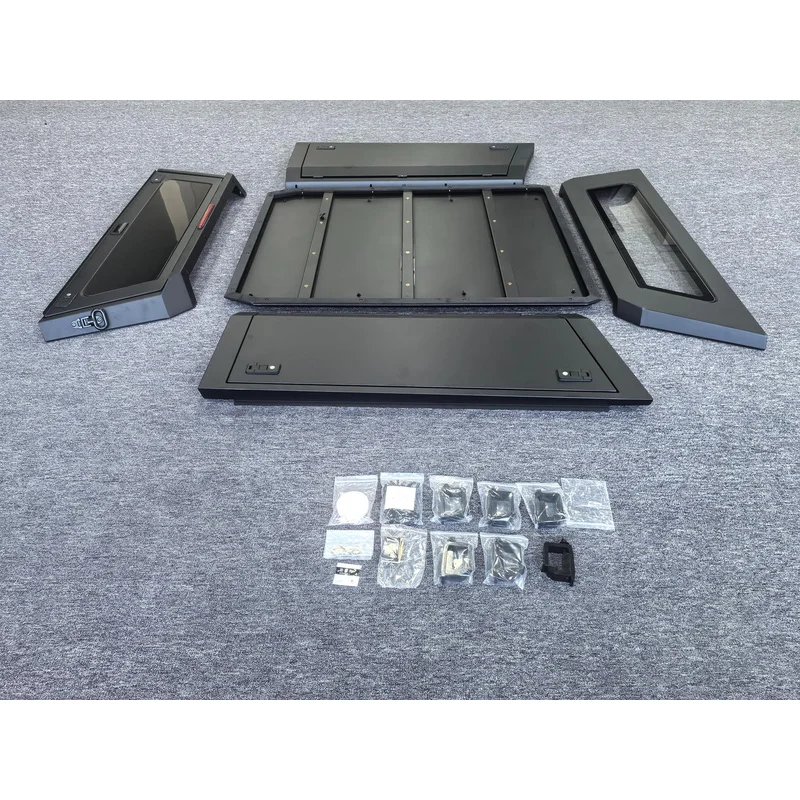 Car Accessories Push-pull Hard Tri-fold Roller Shutter Custom Pickup Truck Bed Tonneau Cover