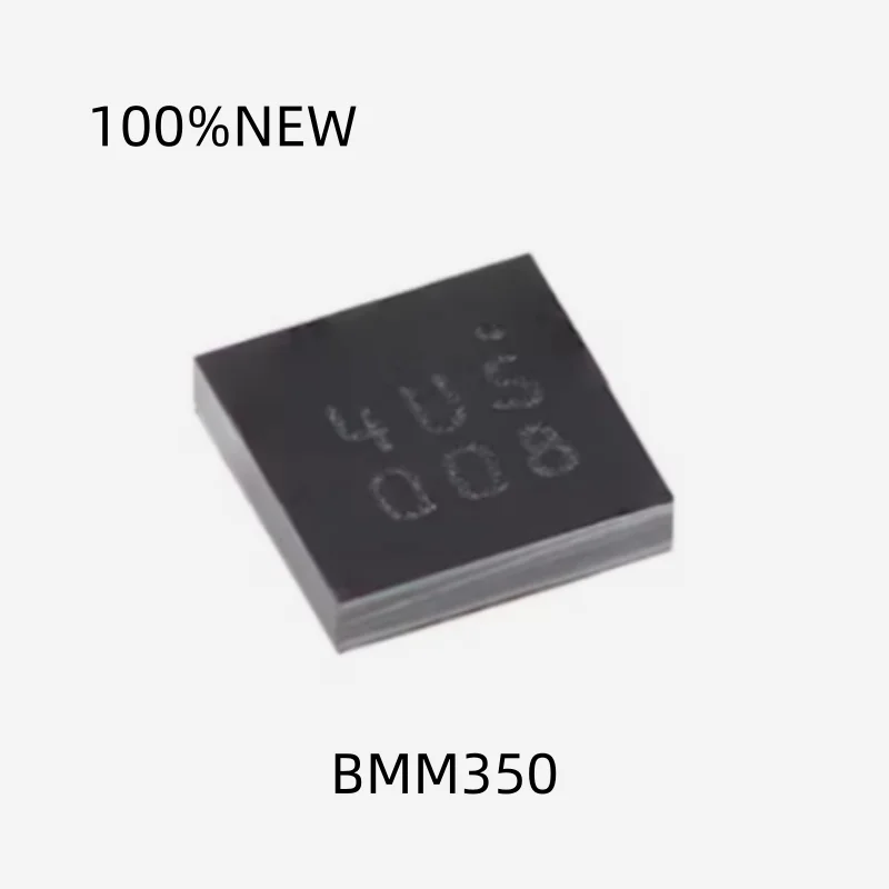 (2Pcs) 100% New Bmm350 4Us Wlcsp-9 High Performance Low Power Consumption 16-Bit 3-Axis Magnetometer Digital Sensor Chip