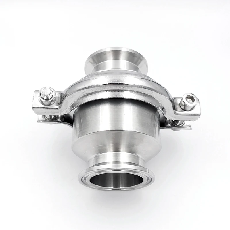 

3/4'' 1'' 1.5'' 2'' 2.5'' 3'' Sanitary Tri Clamp Check Valve One Way Flow Valves Stainless Steel 304 Food Level