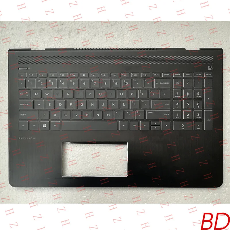 P+ Omen 3 15-CB076TX 15-CB TPN-Q193 For HP  Palmrest With Backlit Keyboard