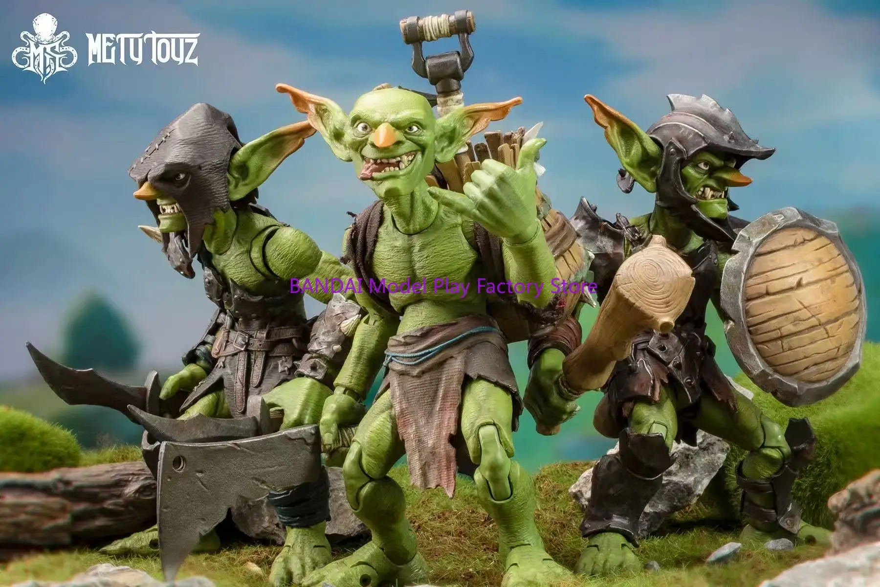 

In stock 13cm Genuine Metytoyz Goblin Adventure Team Warrior Action Figure Movable Joint Trendy Toy Merch Collectibles Gift