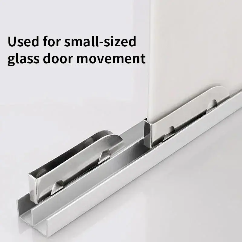 20pcs Small Pulleys, Glass Sliding Door Pulleys, Mobile Rollers, Clamp Wheels, Suitable for Glass Installation
