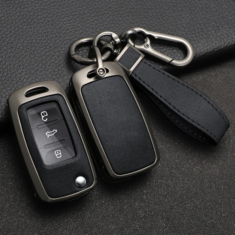 

Car Remote Key Case Cover For Volkswagen VW Polo Golf Passat Tiguan Beetle Caddy T5 Up Eos Skoda Octavia Seat Leon Altea