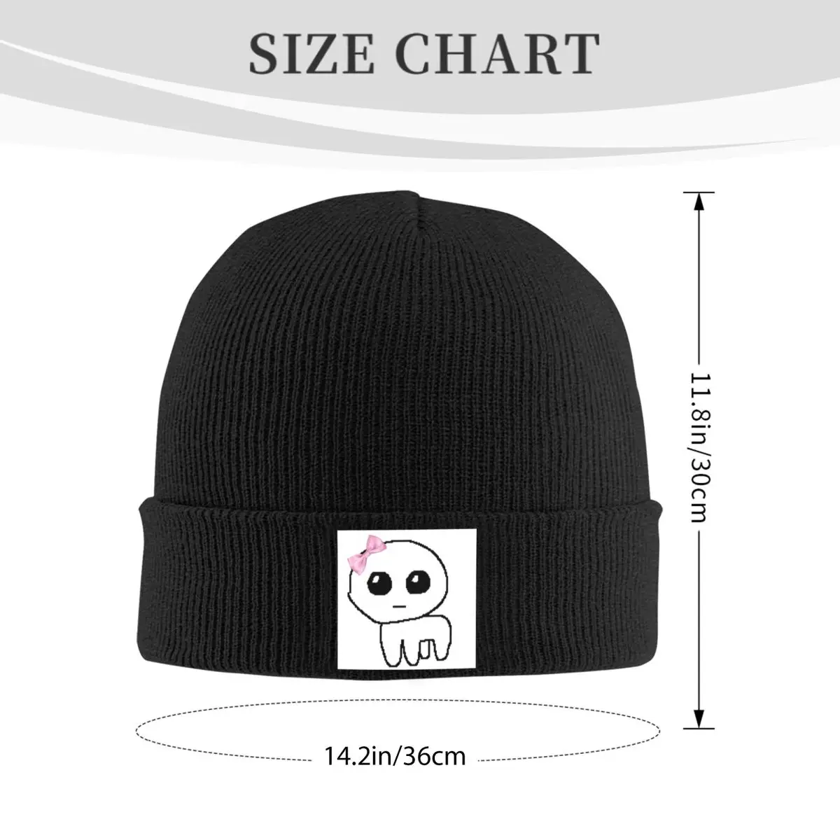 TBH Autism Creature Meme Yippee Warm Knitted Cap Winter Knit Bonnet Hat Skullies Beanies Hip Hop Caps for Unisex
