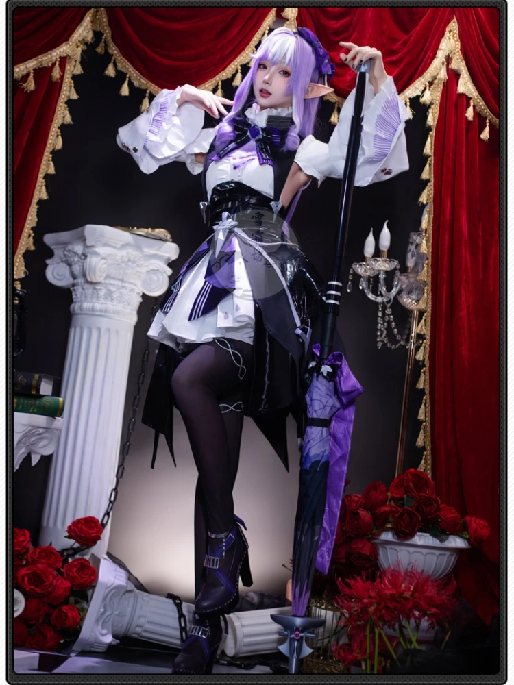 Game Zenless Zone Zero Vivian Cosplay Costume Anime Women Cool Dress Outfit ZZZ Role Play Clothing Comic-con Party Suit Stock