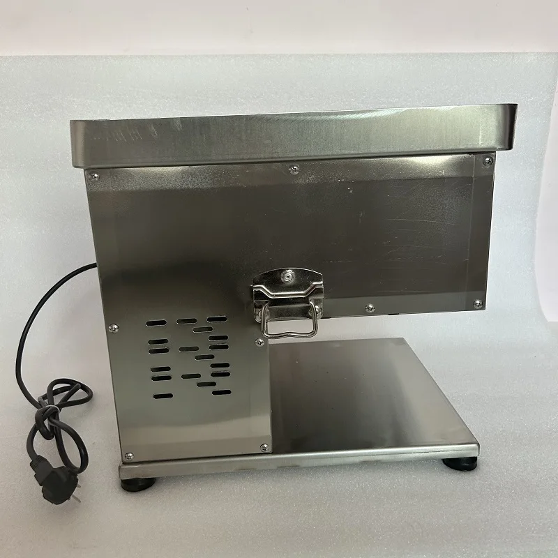 Meat Slicer Automatic Meat Cutter Machine 1500W High-Power Stainless Steel Electric Meat Slicer Shredder Machine