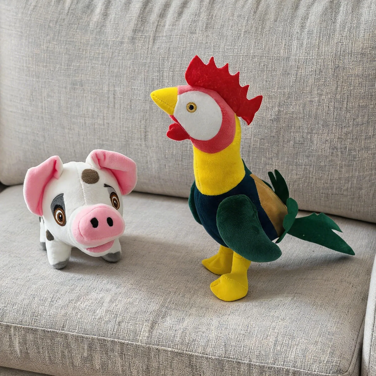 New Moana plush toy princess rooster silly pig cartoon birthday party gift pendant