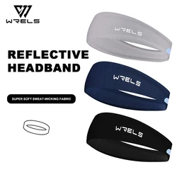 WRELS Hair Bandage Running Fitness Sweatband Quick-Dry Elastic Absorbent  Men Women Cycling Jog Tennis Yoga Gym Sports Headband