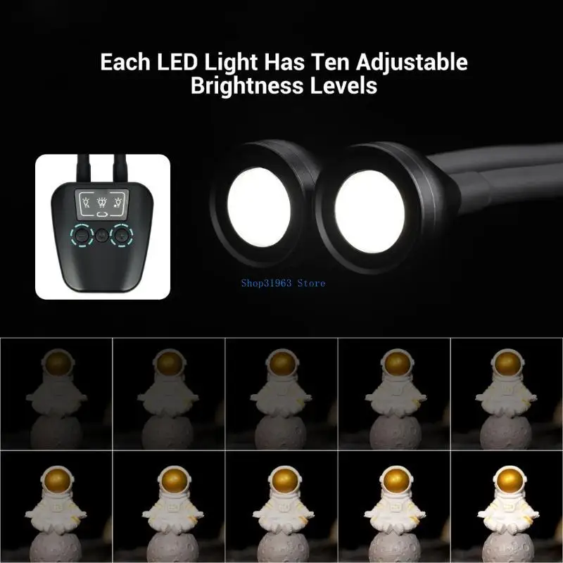L4MA LED LUZ LIGHT AJUDA LIGADA LUZING LUZ PARA FOTOGRAFIA DA CAMADOR DSLR