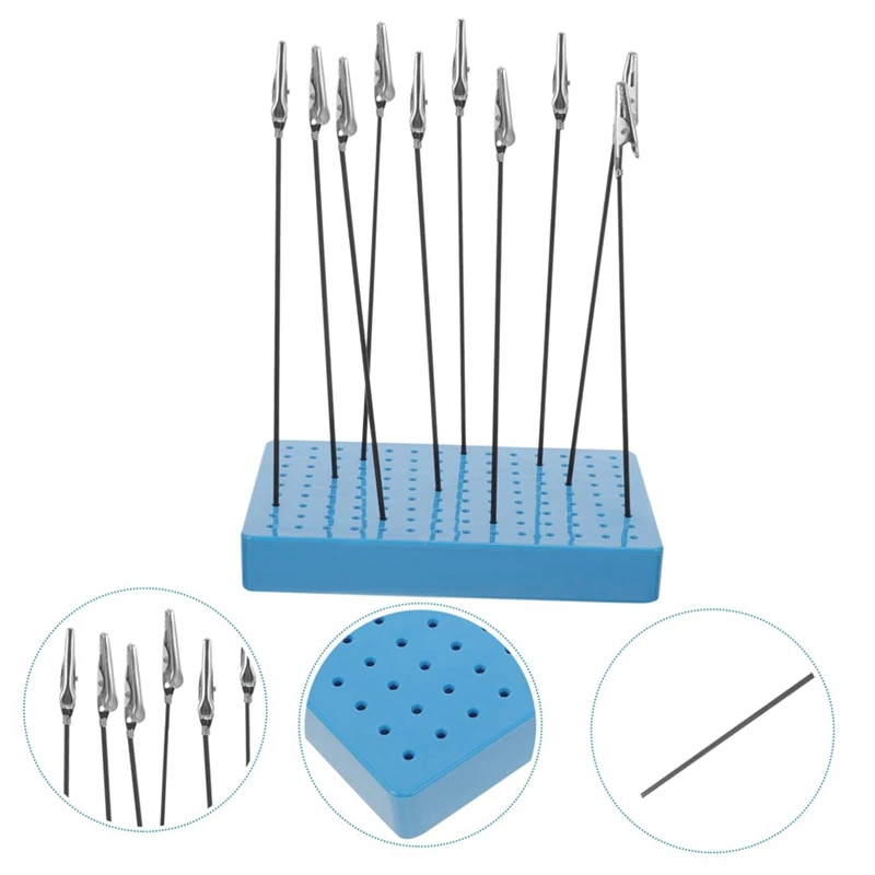 مشابك تمساح ومجموعة قاعدة مشبك للرش ، أداة حامل نموذجية متينة ، تتضمن قاعدة مشابك تلوين موديل واحد ، جودة فائقة