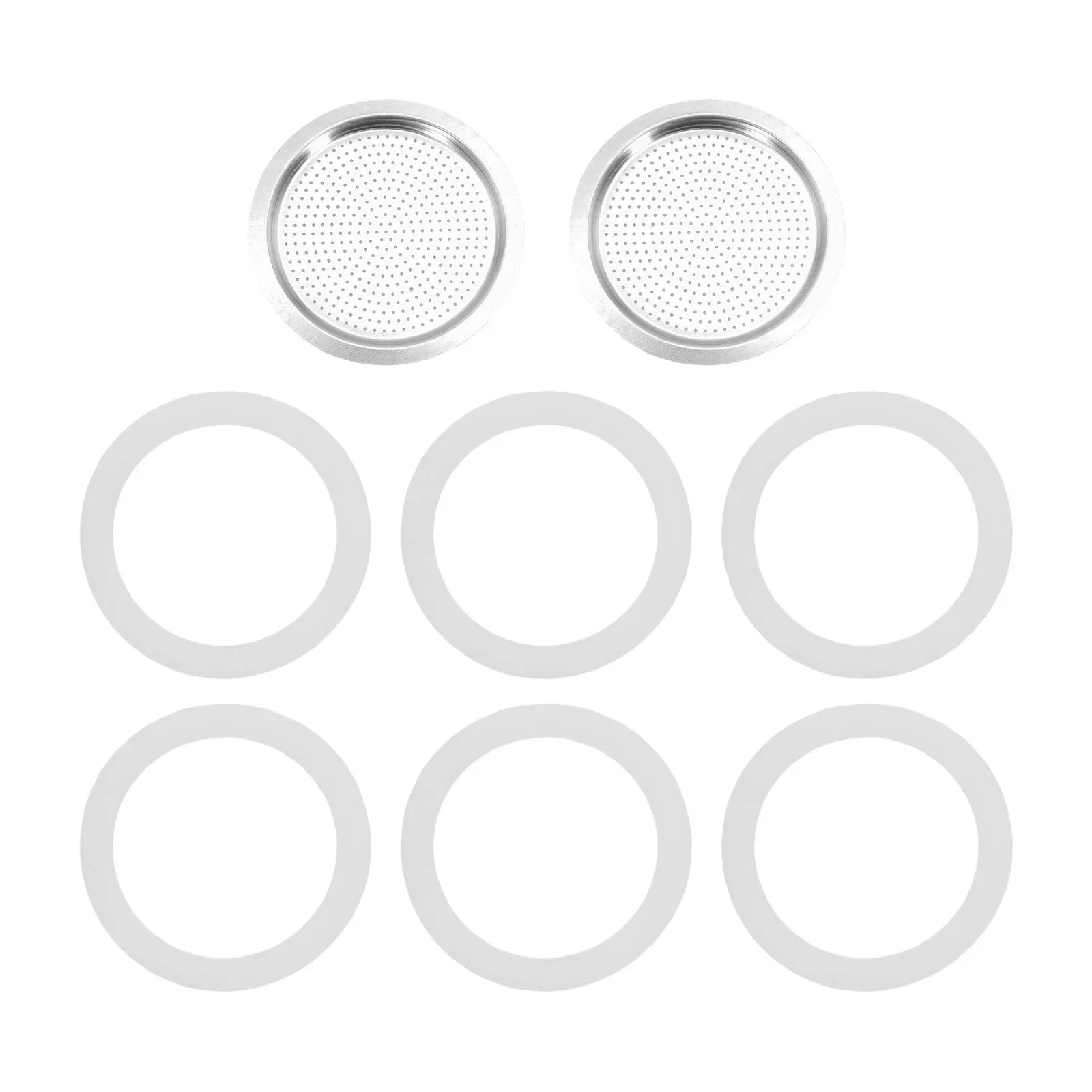 

Кофеварка для эспрессо на 3 чашки, полный комплект для приготовления эспрессо, эффективное приготовление, полный комплект для замены, простая установка