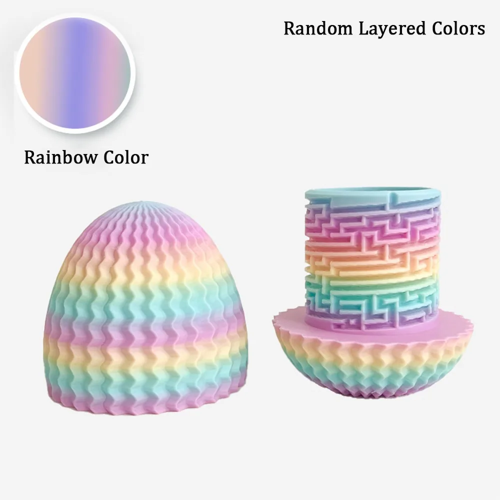 

Reusable 3D Maze Gift Box Maze Structure Surprise Money Holder Intellectual Unlocking Maze Mystery Egg Puzzle Box Birthdays