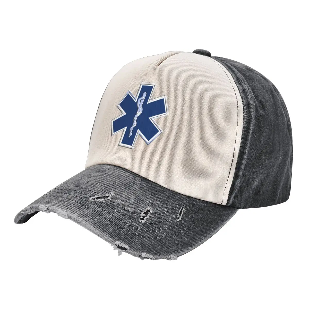 Paramedic Star of Life Baseball Cap Streetwear Sunscreen Visor Boy Child Women's