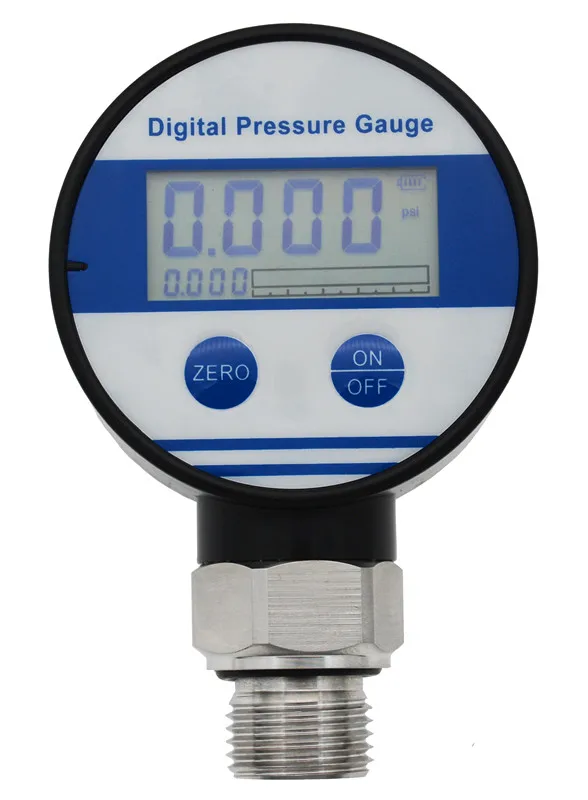 9V Battery Digital Differential Pressure Gauge Intelligent Manometer