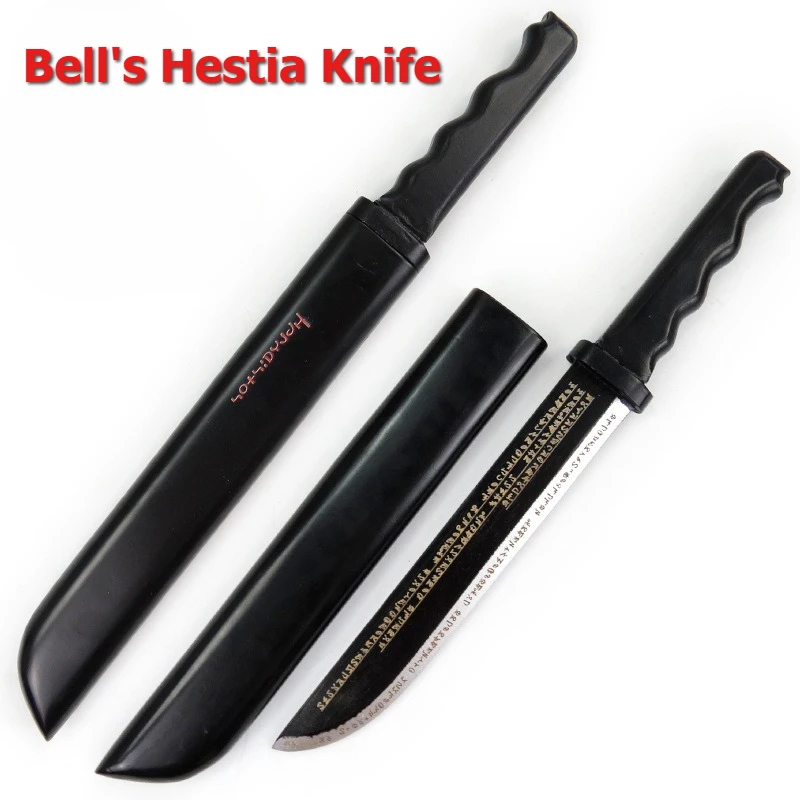 41cm DanMachi Bell's Hestia Knife Wooden weapons Model Katana Cosplay Props Anime Peripheral Toy sword Crafts Ornament Boy Gift