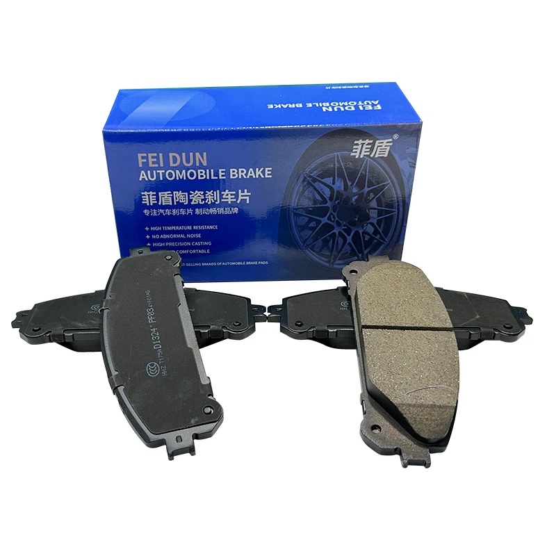 

Customized New ceramic formula Auto braking system Car Brake Pads for Lincoln MKX MKZ Hybrid Town Car Versailles Zephyr V-12