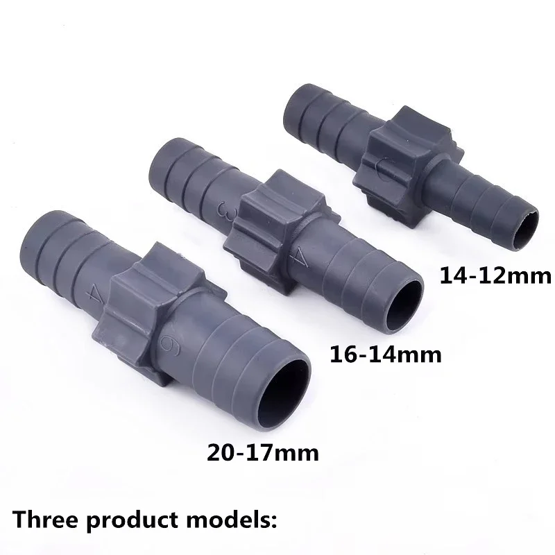 2-50 PCS Hose Simple Adapter Fish Tank Hose Coupling Pagoda Reducer Connector Garden Hose Aquarium Adapter