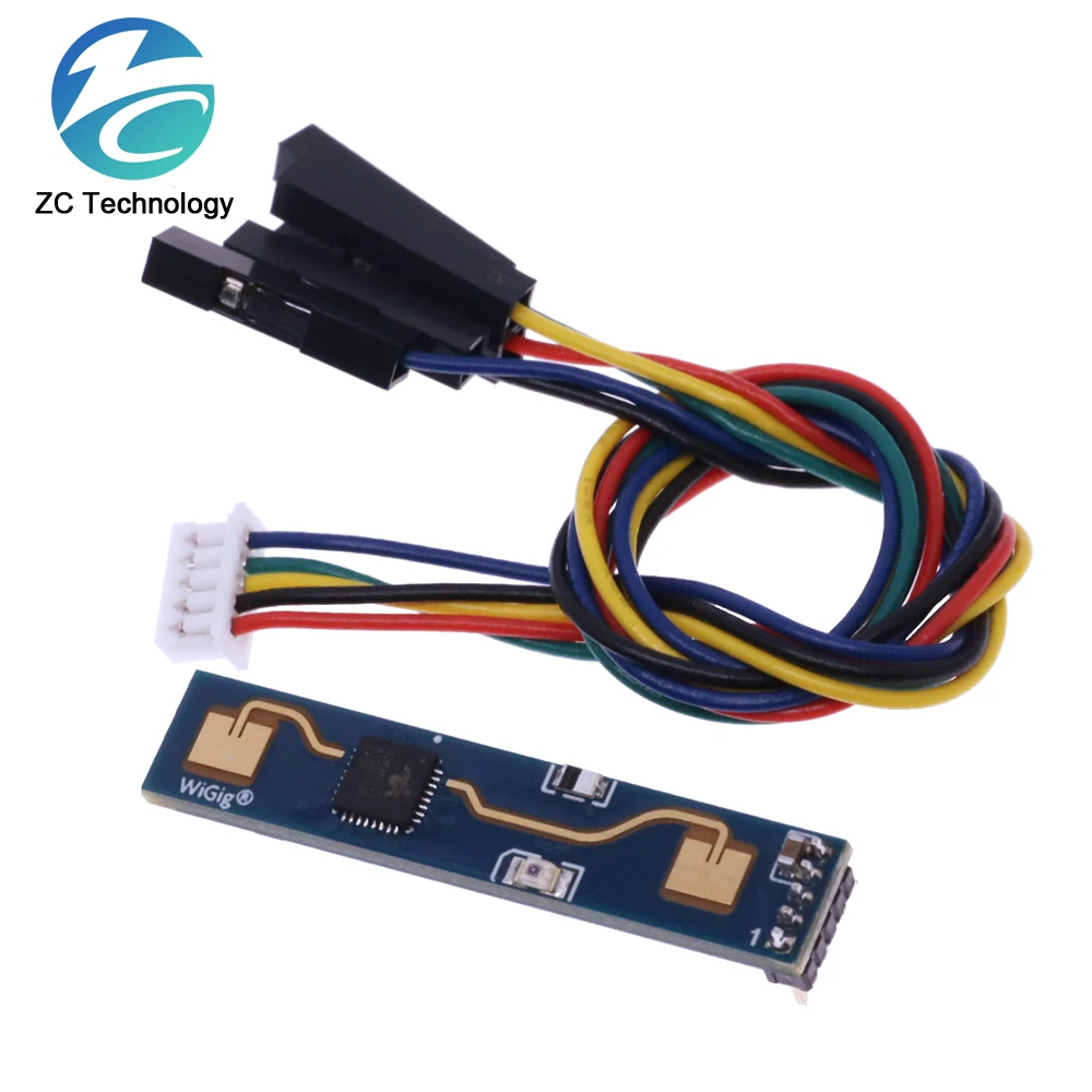 HLK-LD2410 24G FMCW 24GHz Smart Human Presence Sensing Radar Module LD2410 Millimeter Wave Motion Switch Sensor 5pin Cable