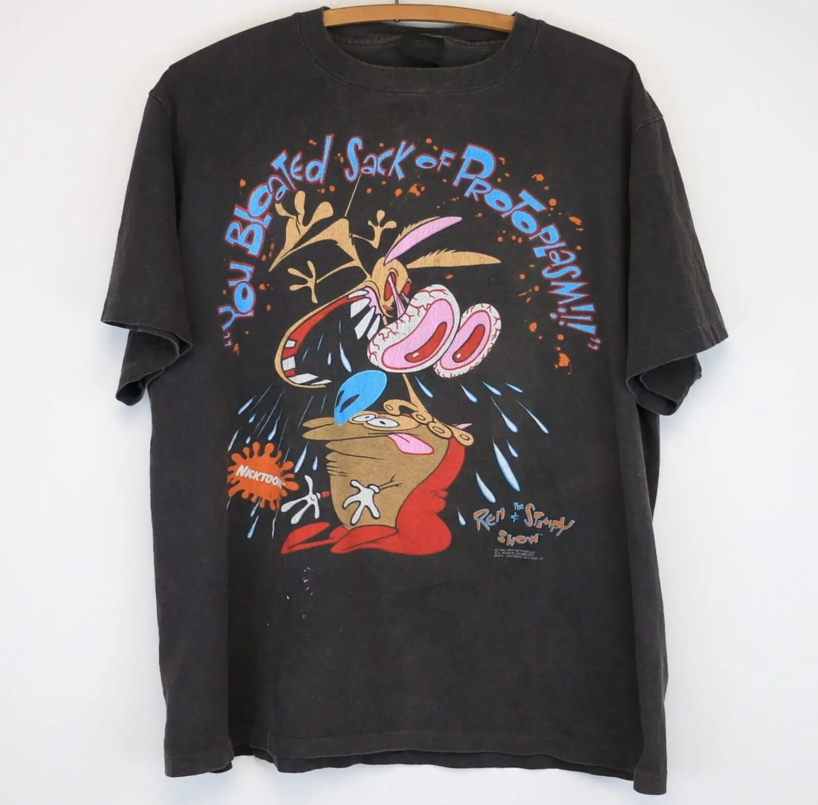 1992 Ren and Stimpy Show MTV Shirt Unisex Reprint Men Women long sleeves