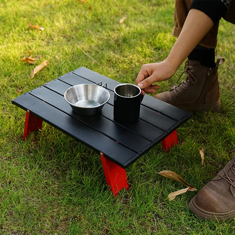 Outdoor Camping Table Folding Table Portable Mini Folding Table Outdoor Picnic Lightweight Folding Table Cool Camping Equipment