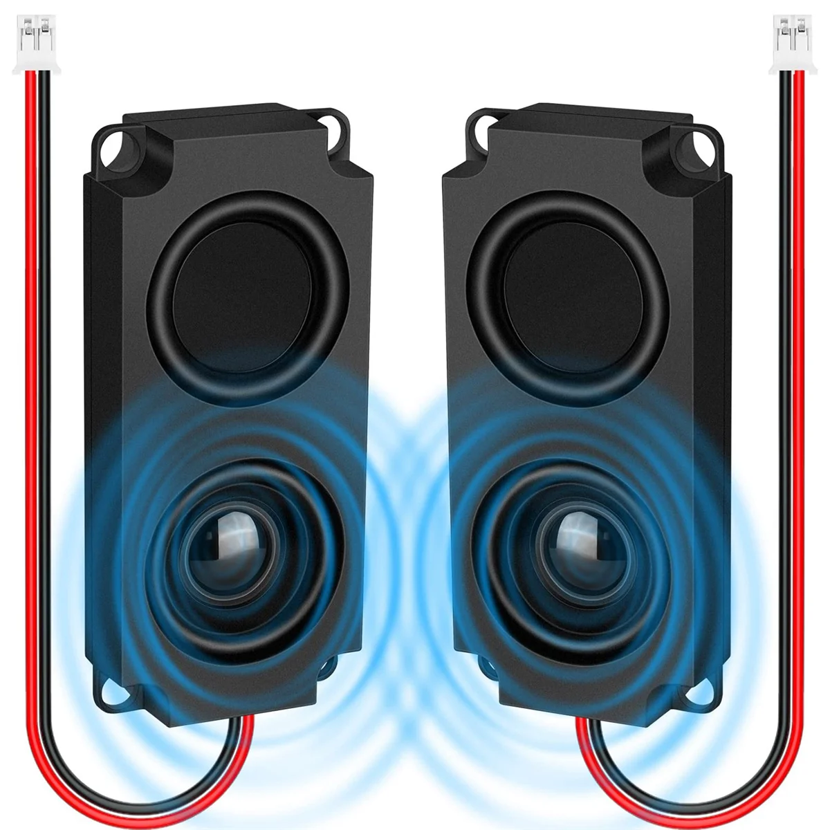 1 Pair 8 Ohm Audio Sound Speaker 5W TV Pc Computer Passive Speaker Home Theater Music Speaker