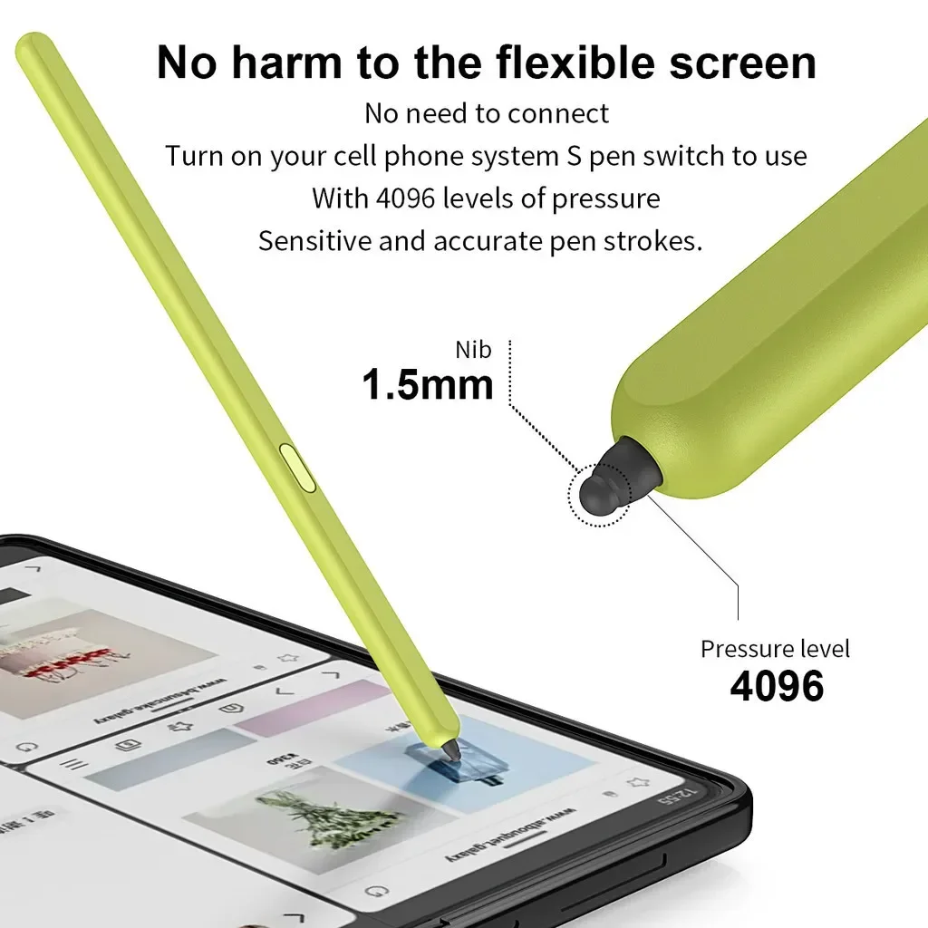 Touch Stylus Pen S Pen For Samsung Galaxy Z Fold 6 fold6 5G Z Fold 5 SM-F956 SM-946 Fold Edition Mobile Phone Stylus S Pen